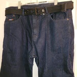 Mens Rac3 motorcycle denim armored kevlar lined 38x30